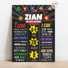 marvel avengers chalkboard poster