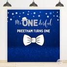 Mr. Onederful Boys Birthday Backdrop