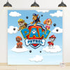 Paw Patrol Theme Birthday Backdrop
