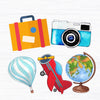 Travel Theme Cutouts | Adventure theme cutout